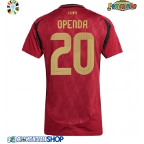 Maglie da calcio Belgio Lois Openda #20 Prima Maglia Femminile Europei 2024 Manica Corta